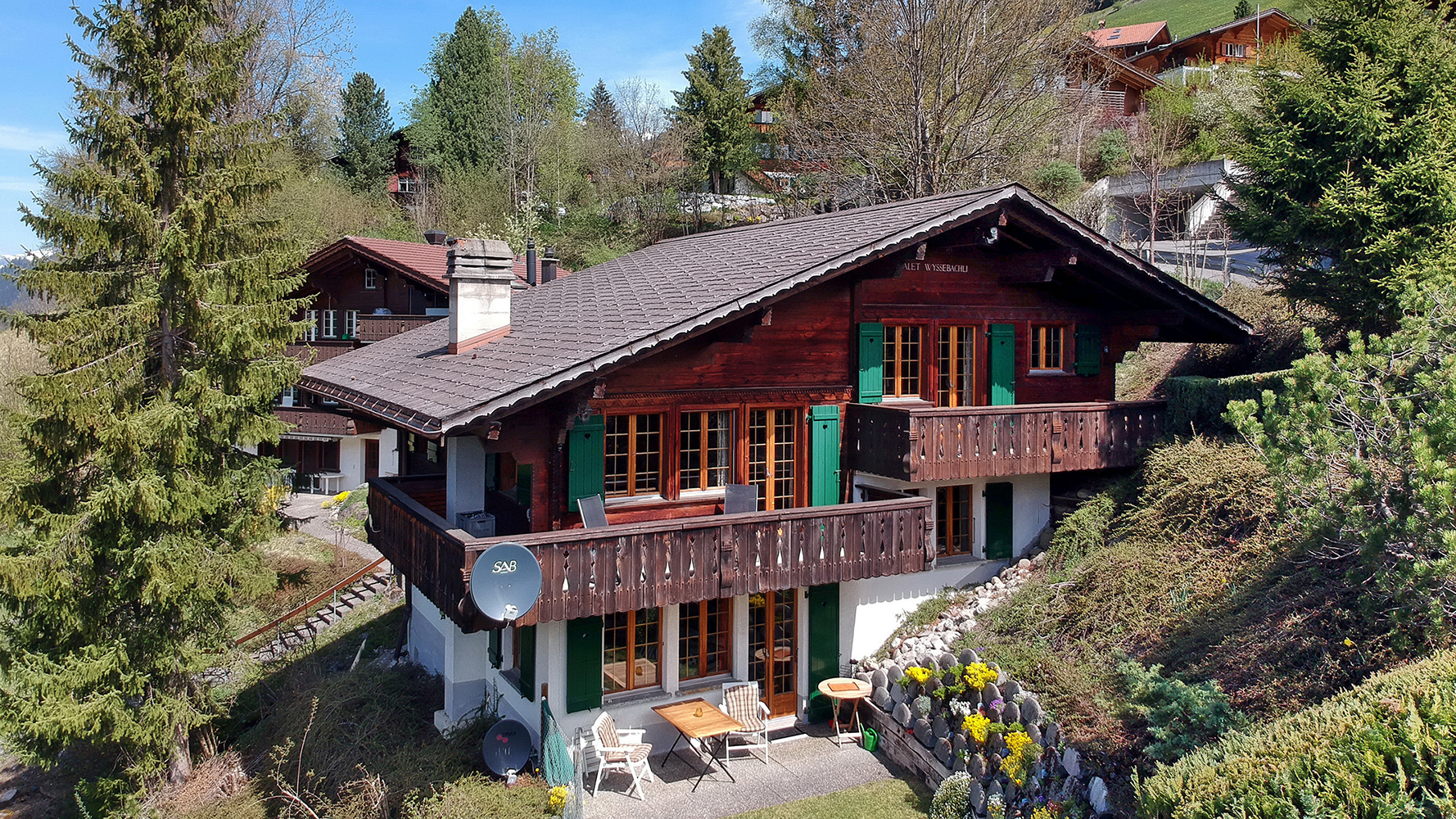 Modern vakantiehuis in een prachtig berglandschap
